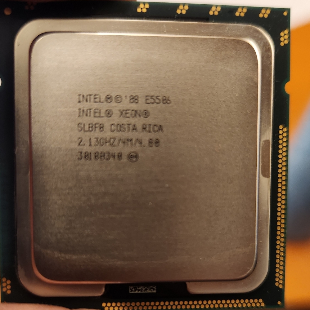 Intel Xeon server processor quad core 2.13ghz